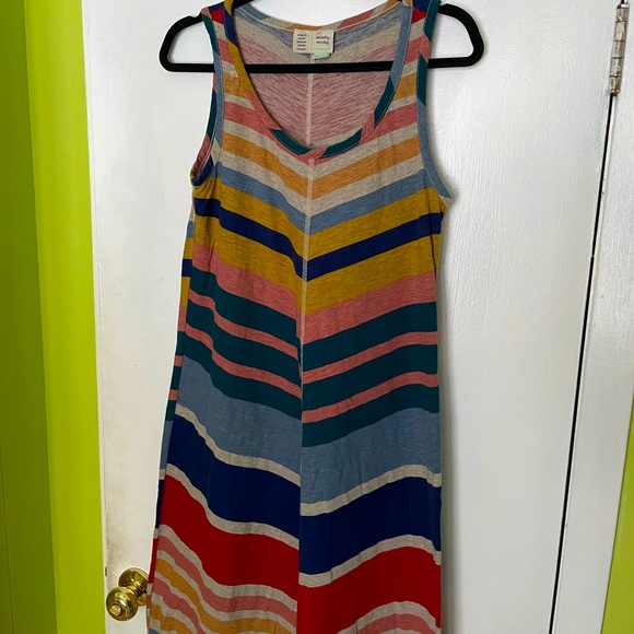 anthropologie striped maxi dress - Picture 1 of 4